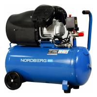 NORDBERG КОМПРЕССОР NCE50/410V поршневой V-образный 220В, ресив. 50л, 410л/мин