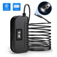 Видеоэндоскоп WIFI, 1Мп, Dual Lens, 1280x720, 5м, 8мм зонд iCartool IC-V100A